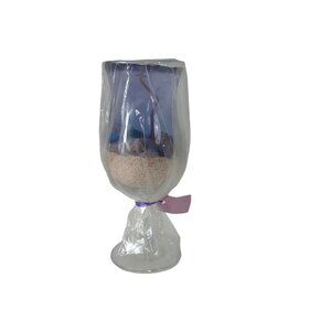 Wine Glass Scented Candle 8" Bahamas (New)